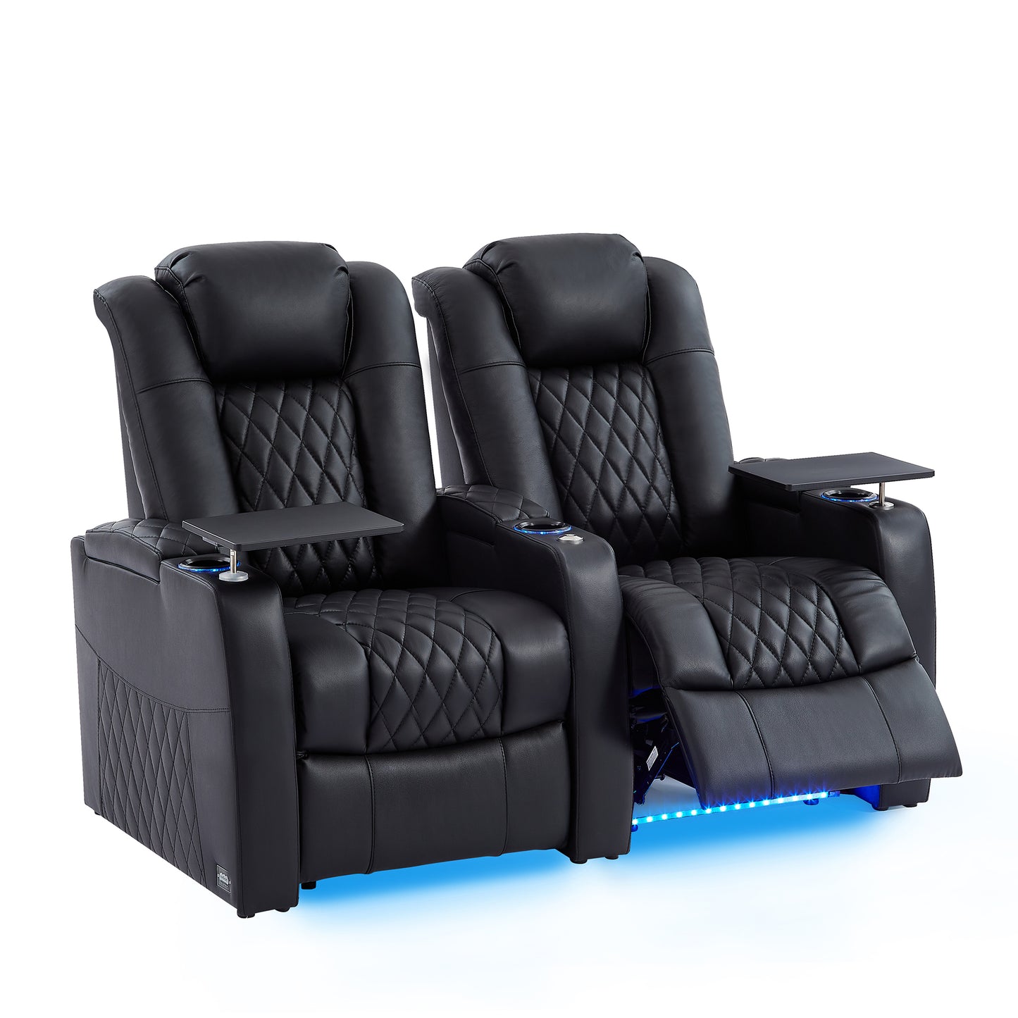 Multufunctional Electric Genuine Leather Home Theatre Seating  #186 by order