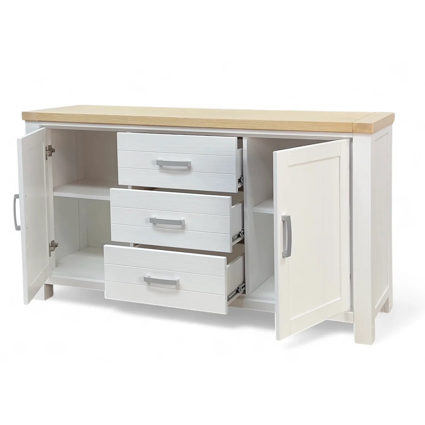 Paris 2-Door 3 Drawer Buffet, big size, solid wood