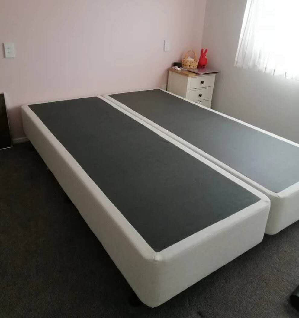 NZ-made Spilit bed base, 5 sizes Variours colors