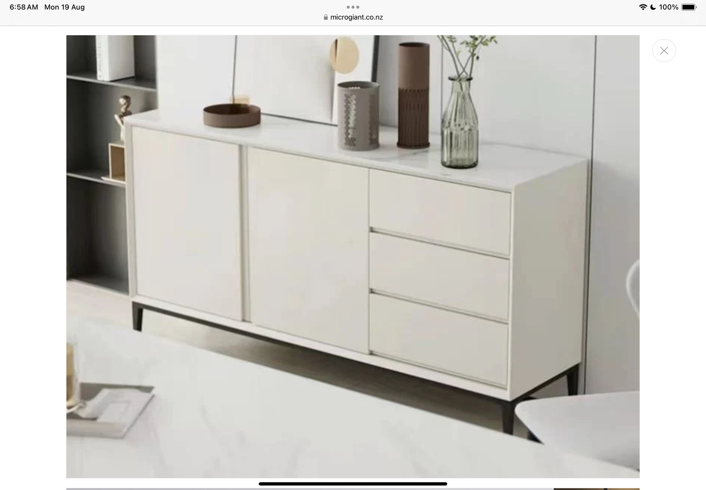 #T15 Modern Design Buffet wih sintered stone top, 2 sizes available now