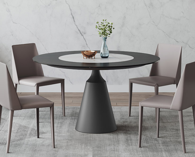 *MG* Round #904R Dining table, dia150cm with swiled lazy Susan by order