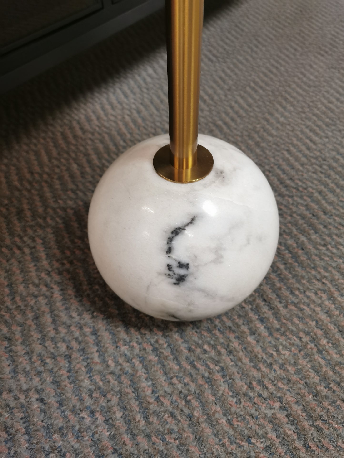 Marble Base Side Table #605, 2 color available now.