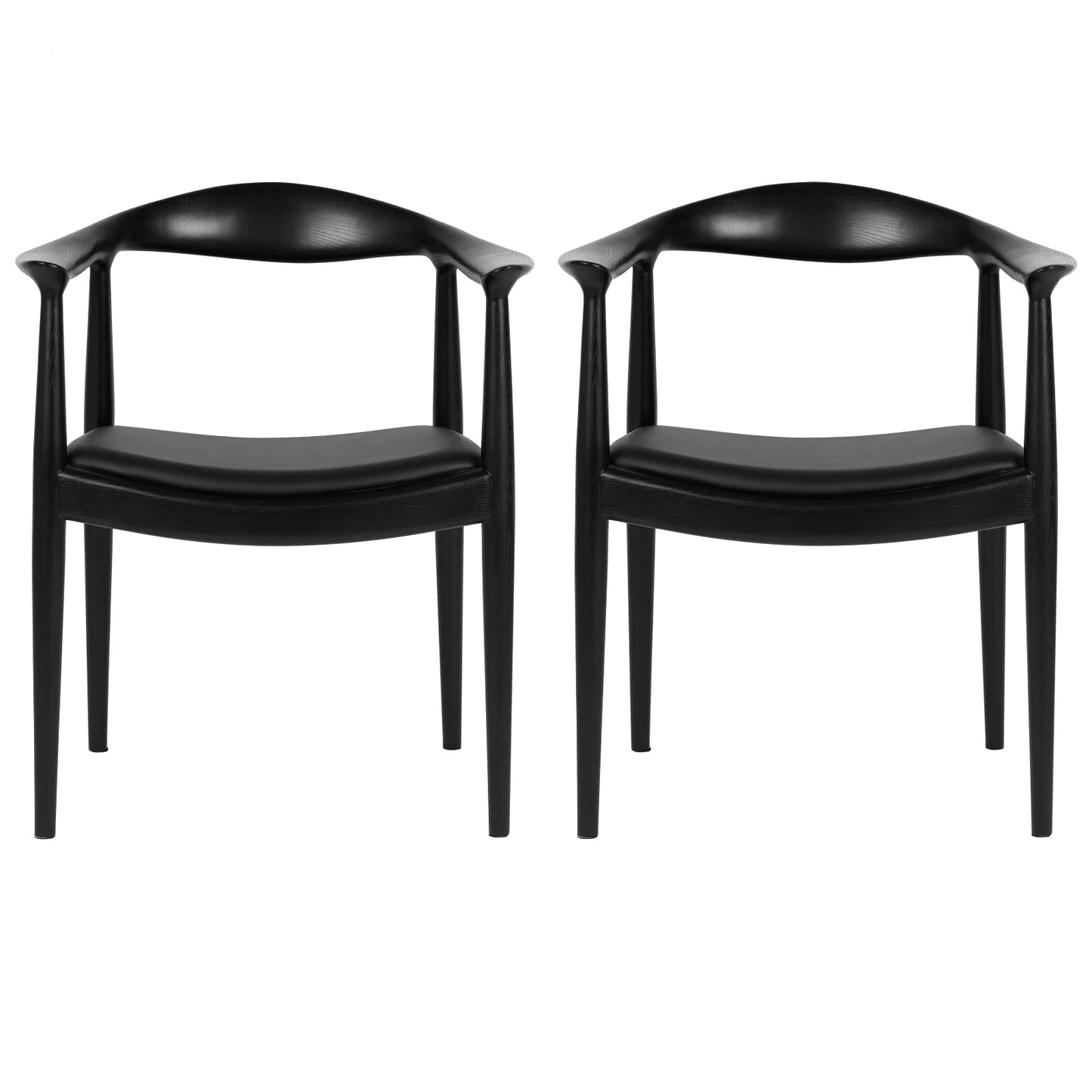 Replica Kennedy (Round) Chair with Top Grain Leather, 3 color available now