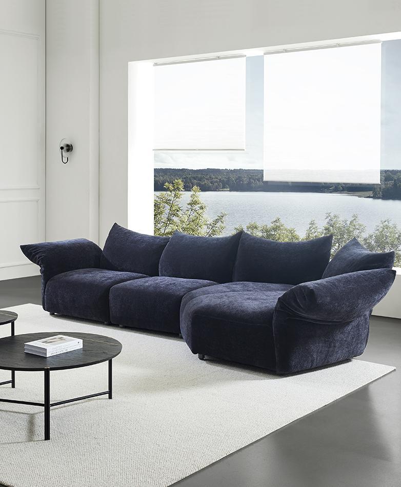 *MG* 3pcs Replica Edra standard fabric sofa available,Special now