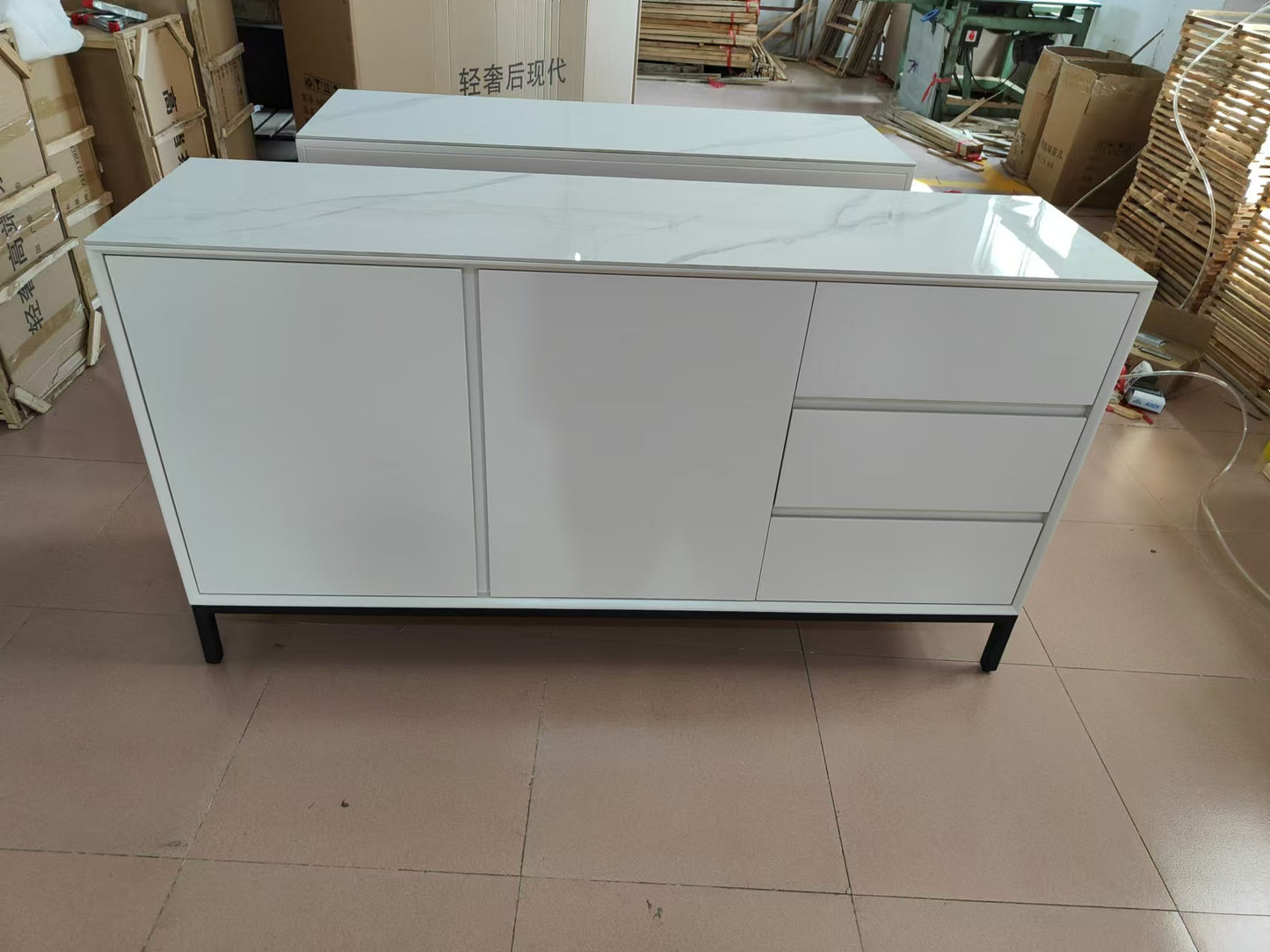 #T15 Modern Design Buffet wih sintered stone top, 2 sizes available now
