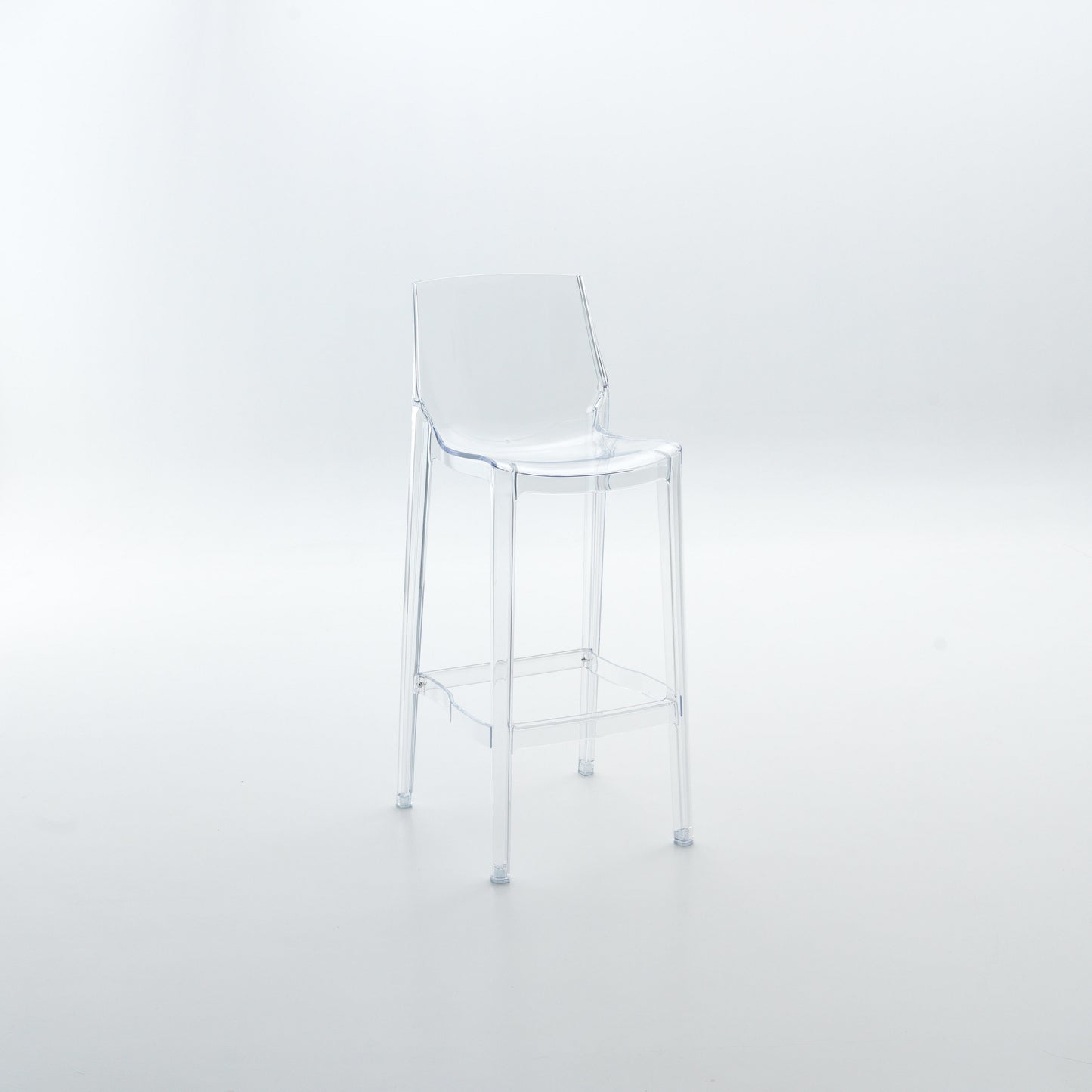 *MG* Stork Ghost transparent bar chair