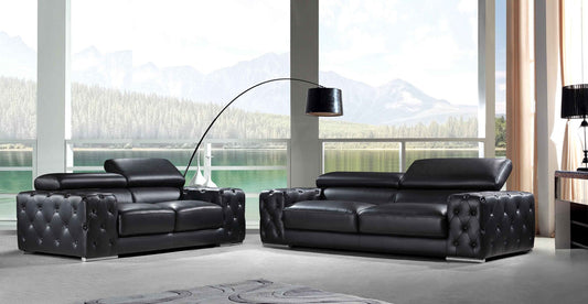 3+2 seater Full Italian Leather Lounge Suite #766, 2 colors in stock now. Special now