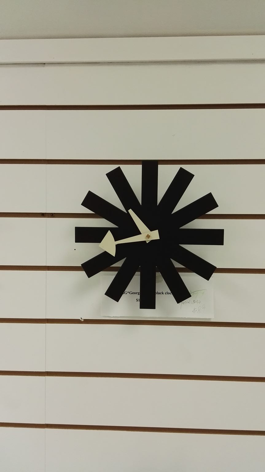 Replica clock - Blue / Black