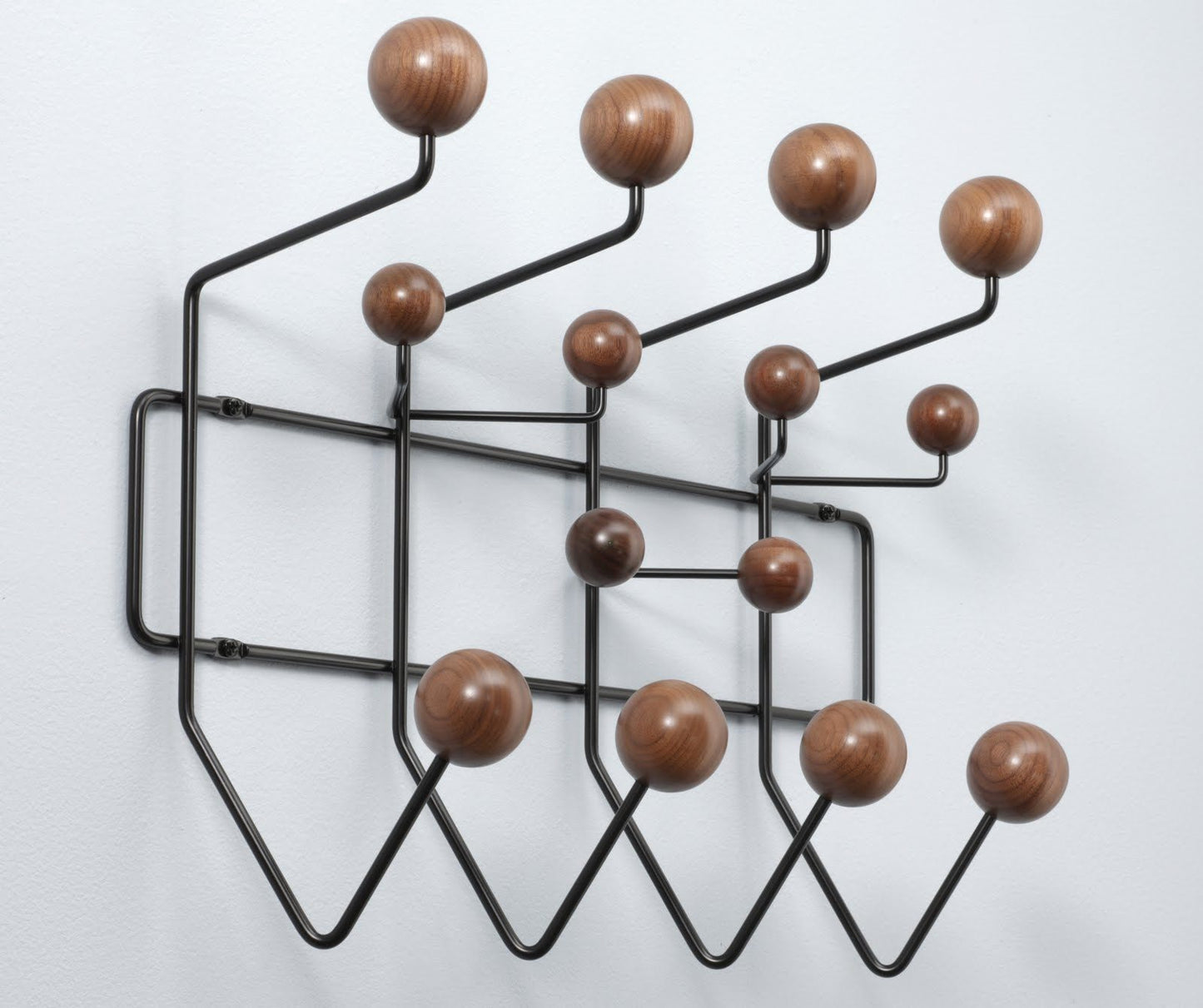Hang it wall racker - solid walnut wood