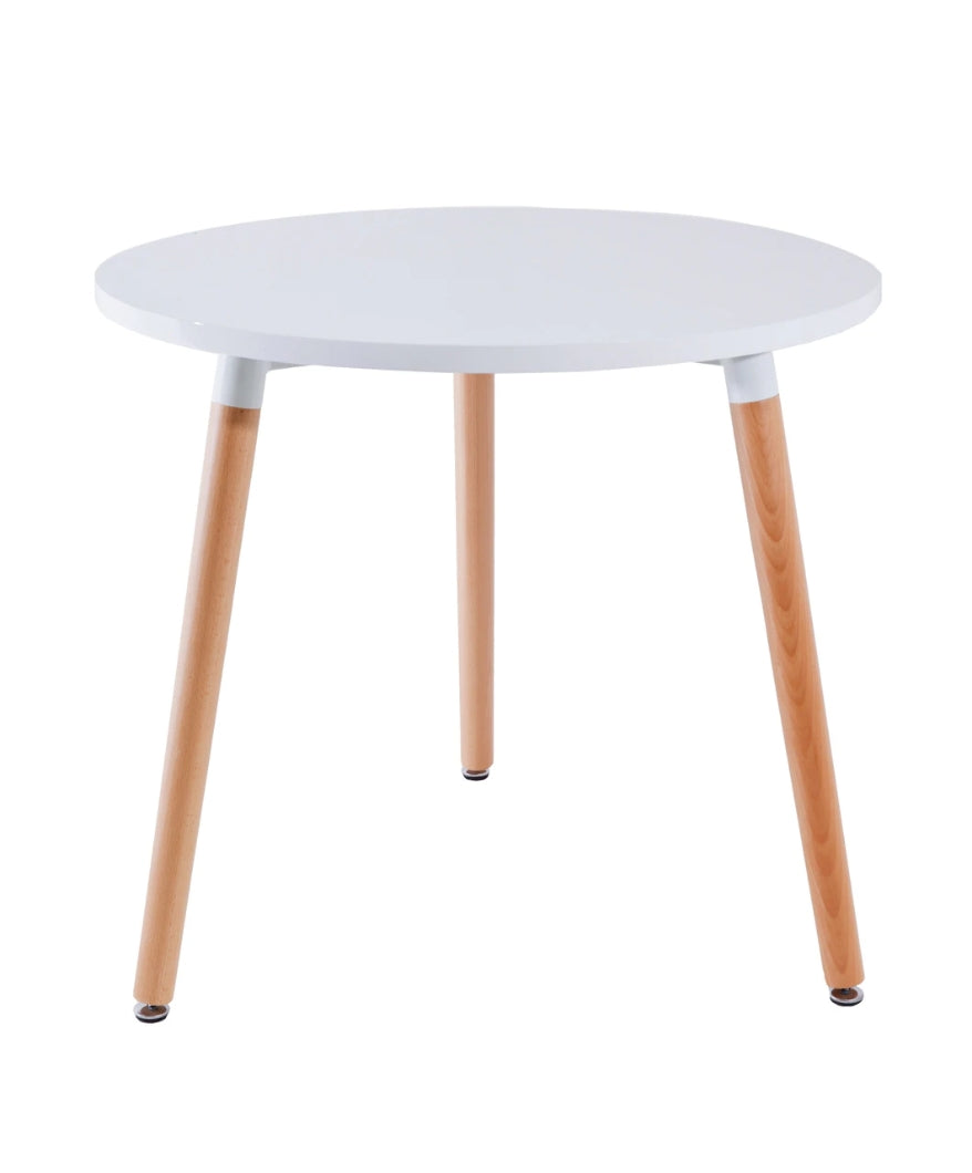 DSW Round Dining Table - White - 60cm Diameter