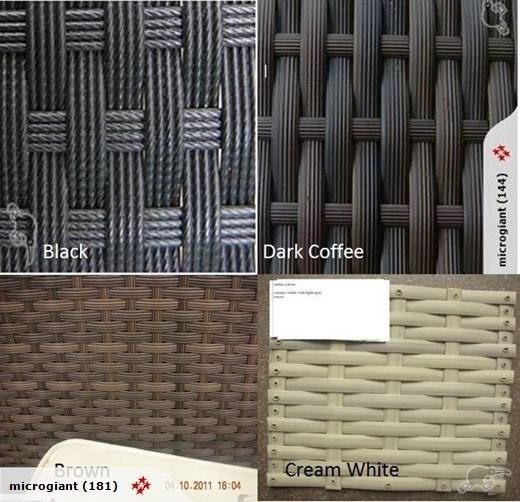 Jona 5pcs PE Rattan outdoor dining by order