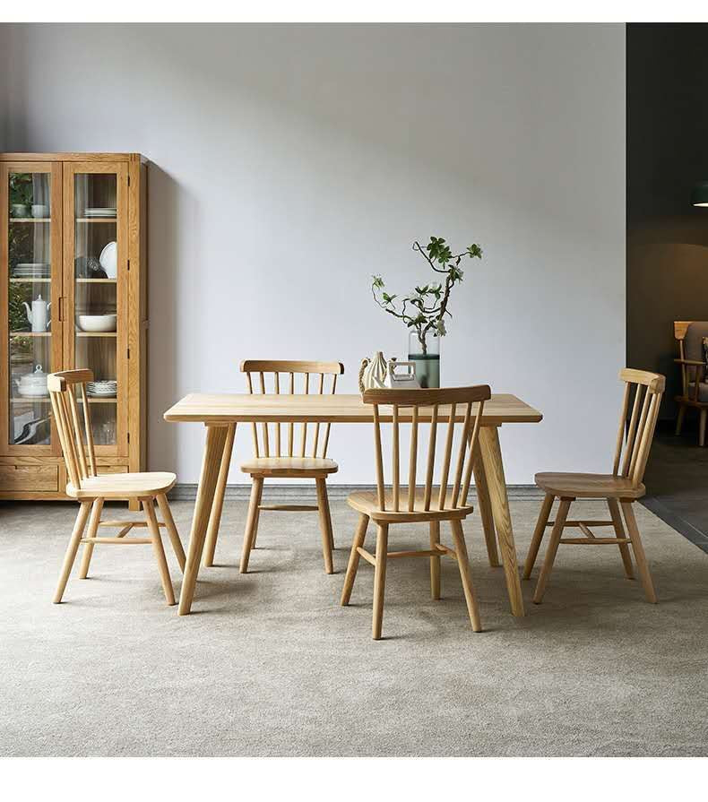 Solid ash Windsor Chair,  dark color available *Special*