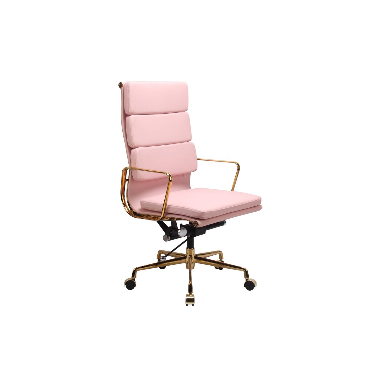 RP Genuine Leather Eames Soft Pad Office Chair, pink color available now