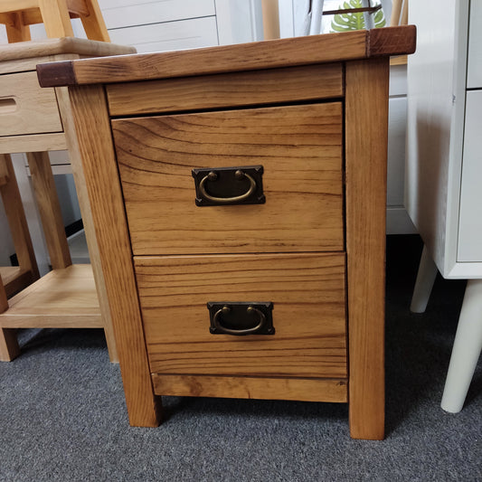 Asher Solid Pine Bedside Table