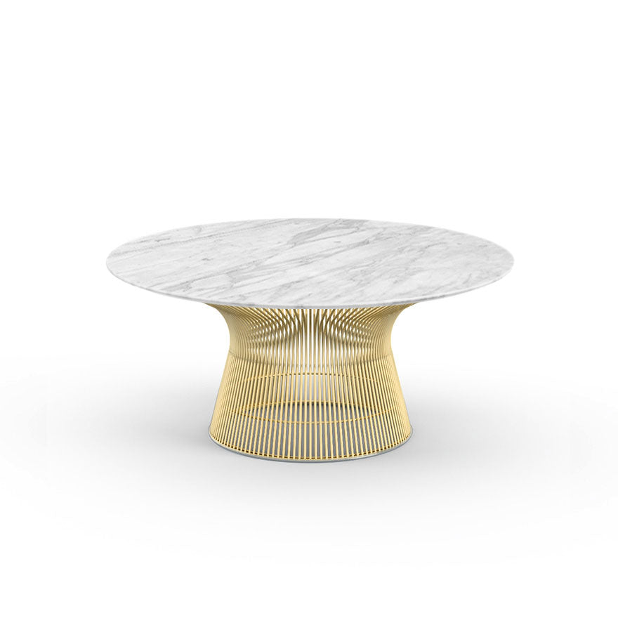 Replica Platner glass top coffe table Dia90cm, 3 color