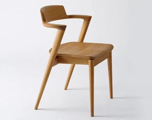 Replica Zig zag Dining Chair with Top Grain Leather, 2 color Special now