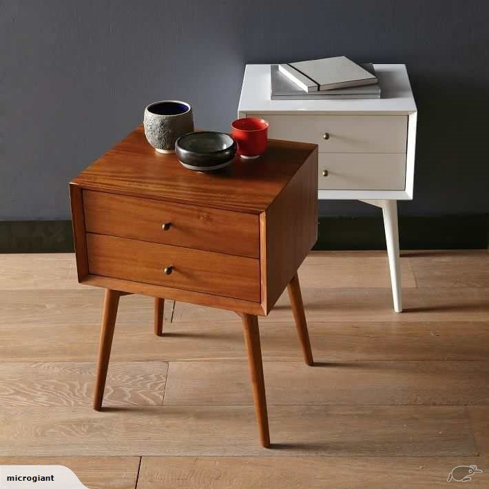 Mid-Century Mida Bed Side table 2 color available now