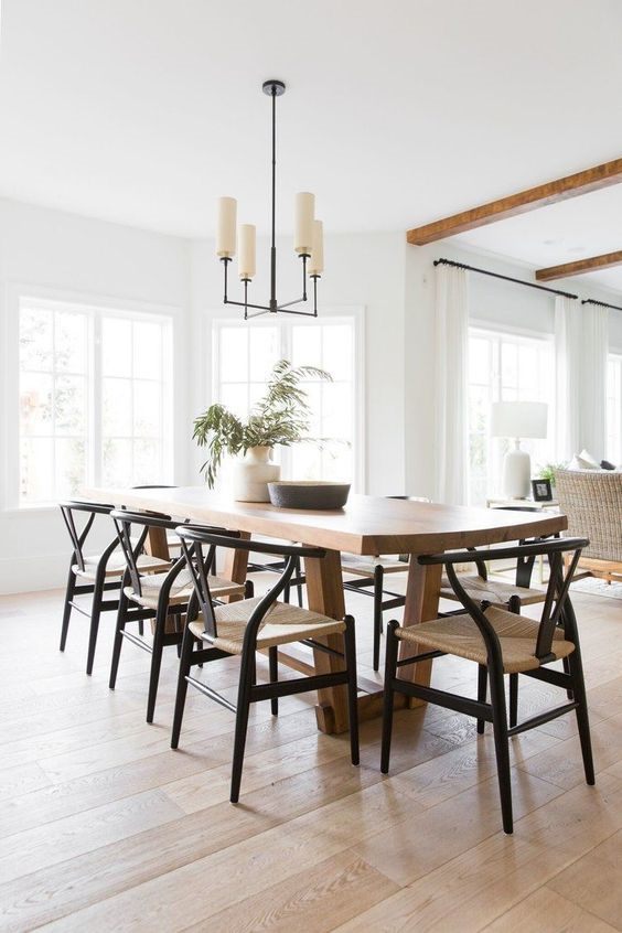 Replica HANS WISHBONE Dining Chair Solid ASH
