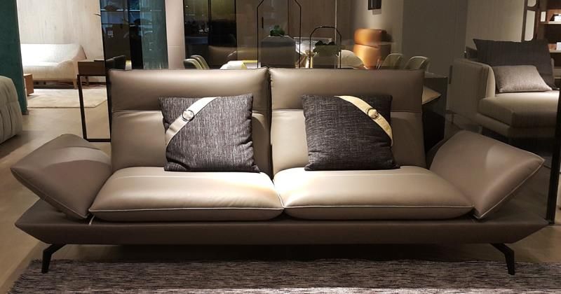 Premium quality Italian Leather Lounge Suite #9352 in stock , special now