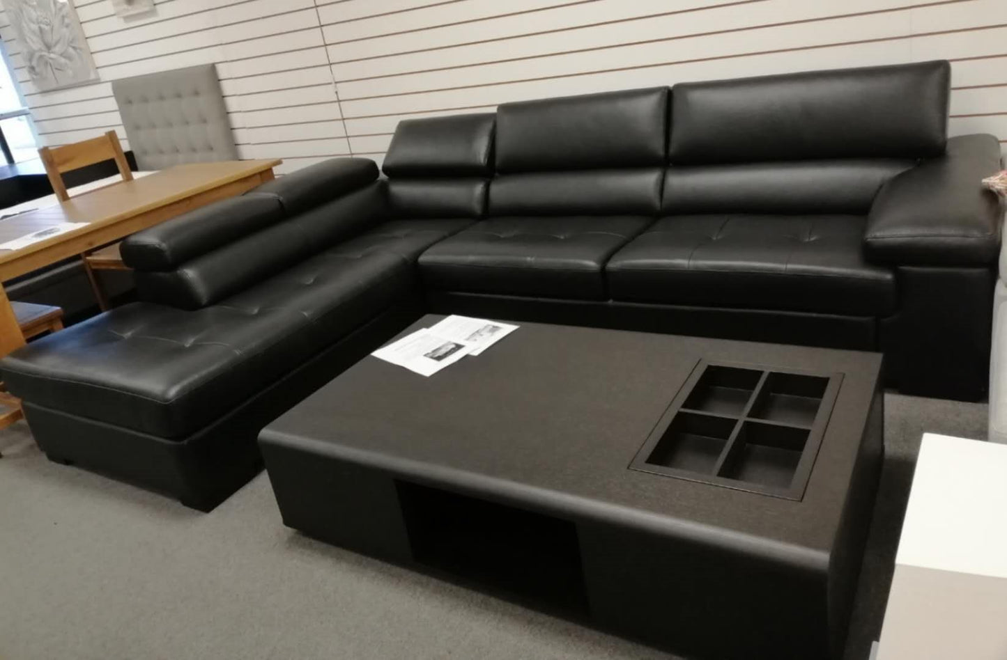 Full Genuine Leather Lounge Suite #762, *Special* 2  colour available.