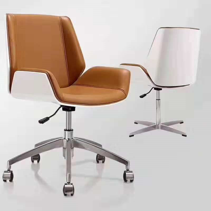 #LB-05 Top Grain Leather Modern design office chair 2 colours.