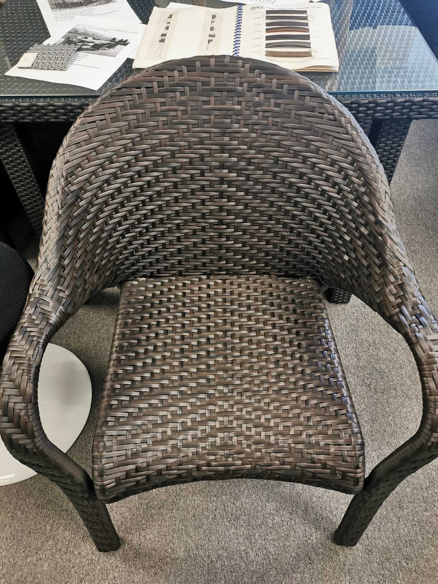 Teatime outdoor Dining Chair PE Rattan, Special now