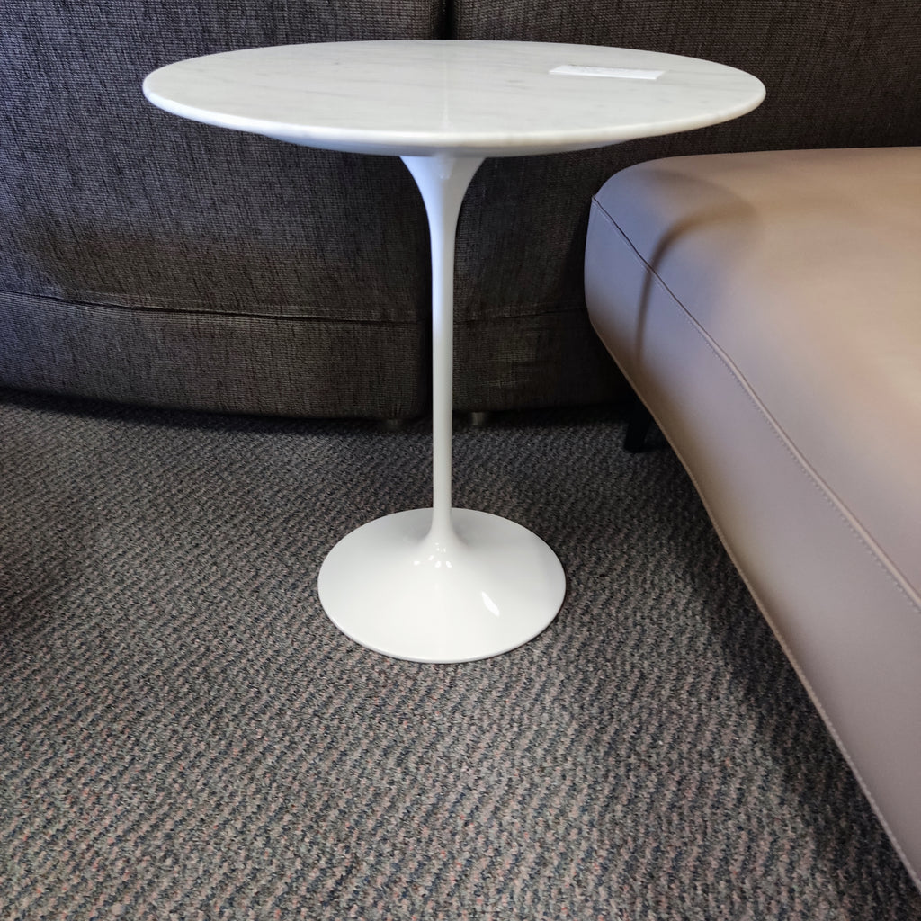 Marble top Tulip Side Table, available now MicroGiant