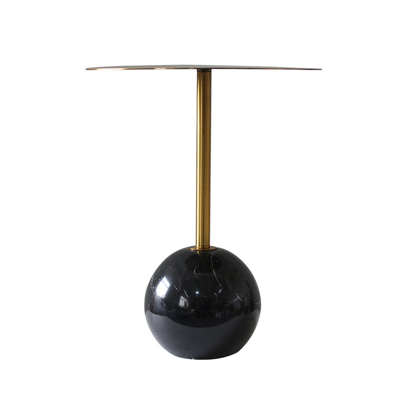 Marble Base Side Table #605, 2 color available now.