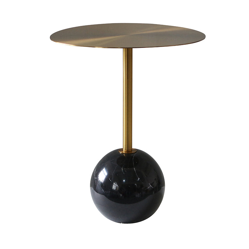 Marble Base Side Table #605, 2 color available now.