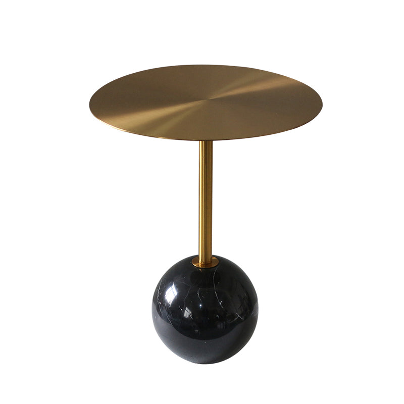 Marble Base Side Table #605, 2 color available now.
