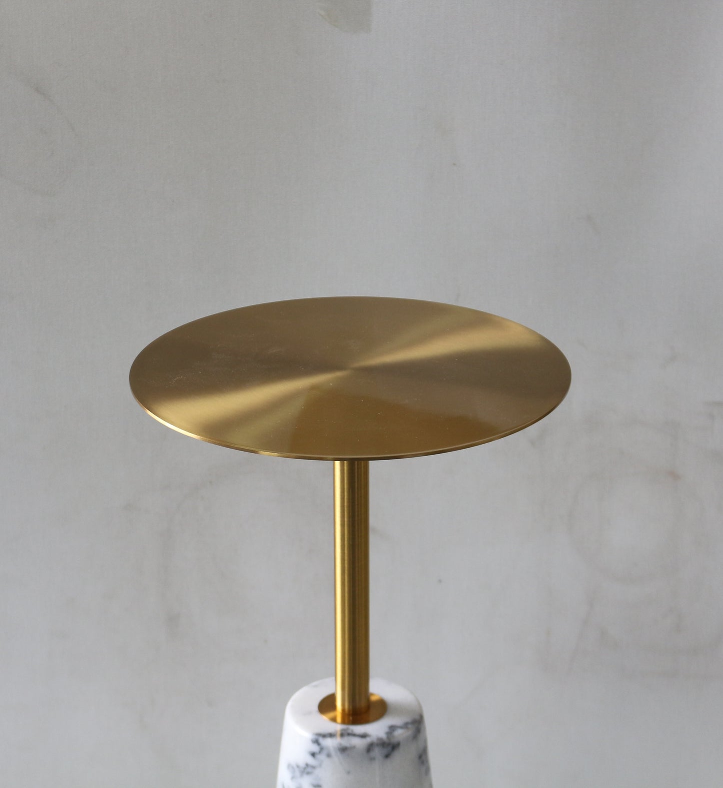 Natural Marble Base Side Table #597