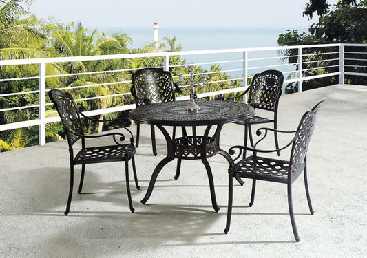 YT916 100% Aluminium outdoor dining chair only, clearance sale