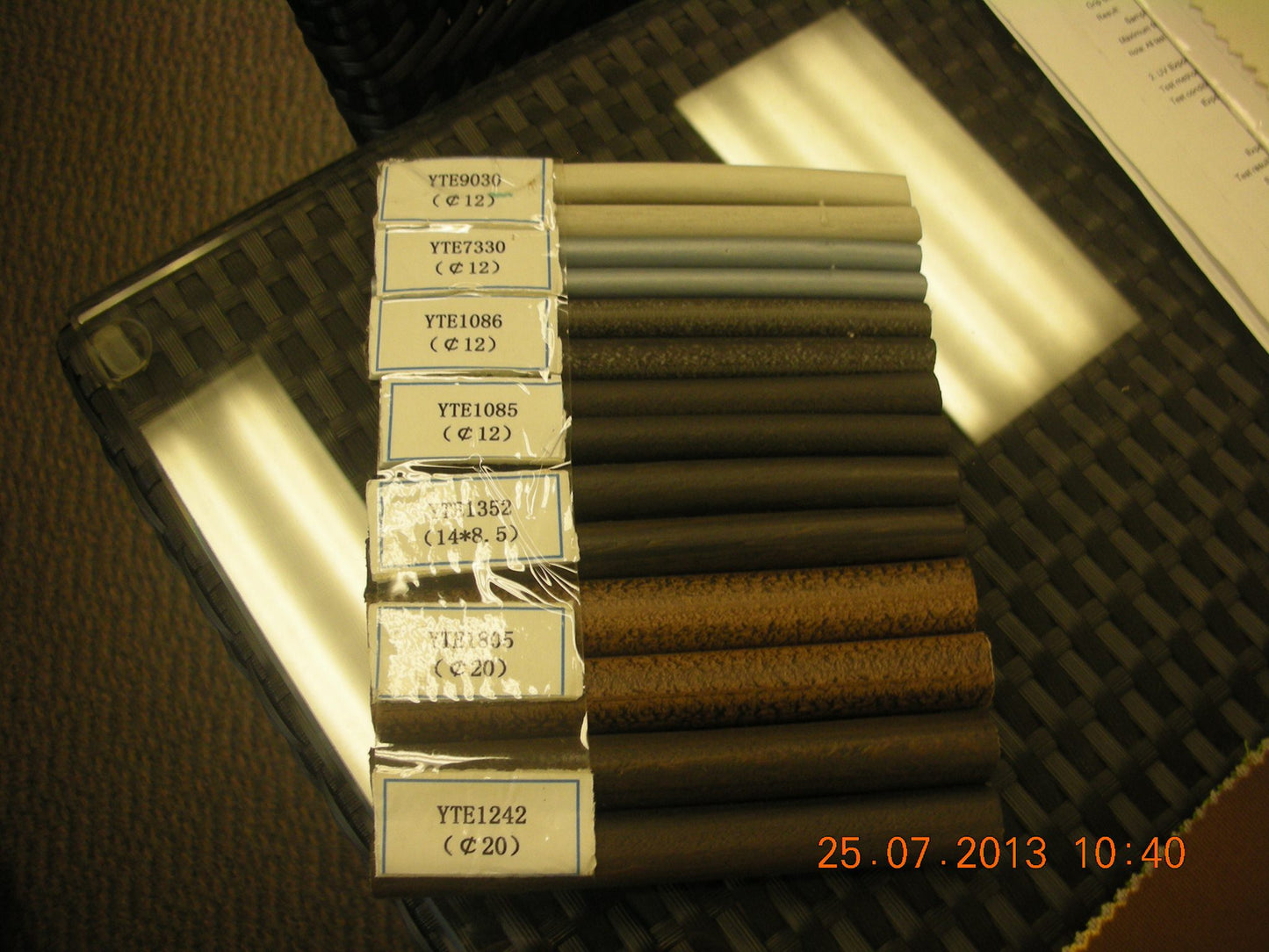 3PCS THICK round rattan set YT838, Clearance sale