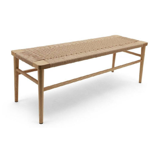 *MG* Replica Wegner Wishbone Bench style 122cm natural color avaliable
