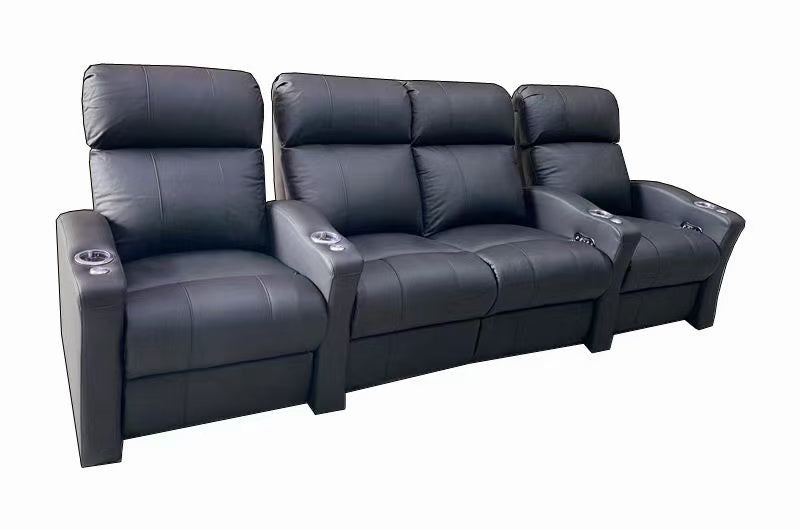 High Qulity Multifunctional electric Genuine Leather Home Theatre Seating #174, by order now