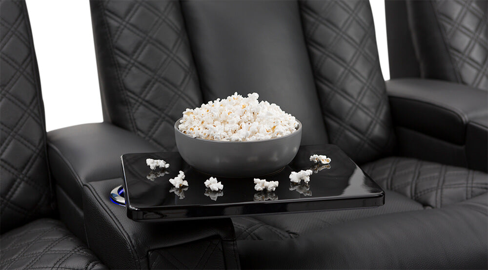 Genuine Leather Home Theatre Seating #1897 with 3 power recliner, available now