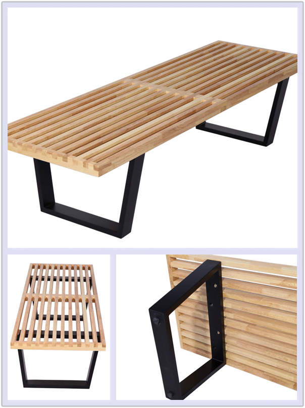 *MG* Nelson Platform Bench in natrual color avaliable