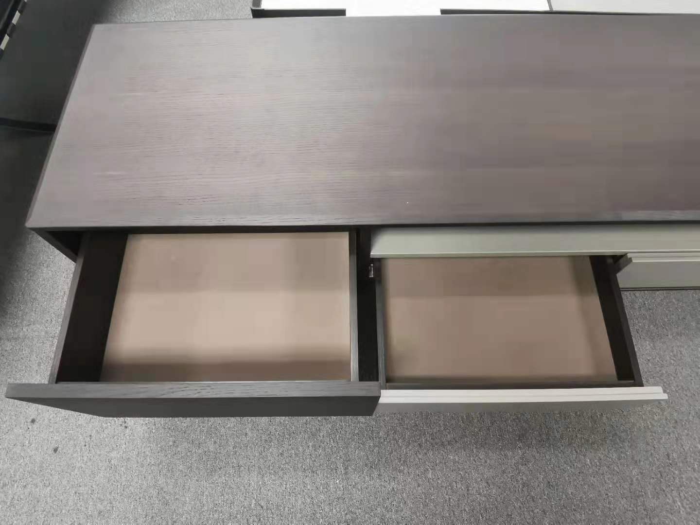 Smoky Oak Veneer Entertainment unit #2113 Available now