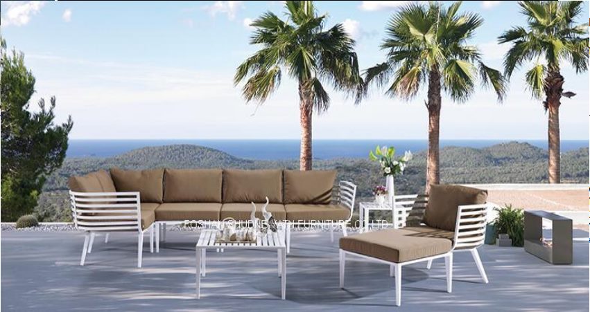 8PCs Aluminum Outdoor sofa set, #1025