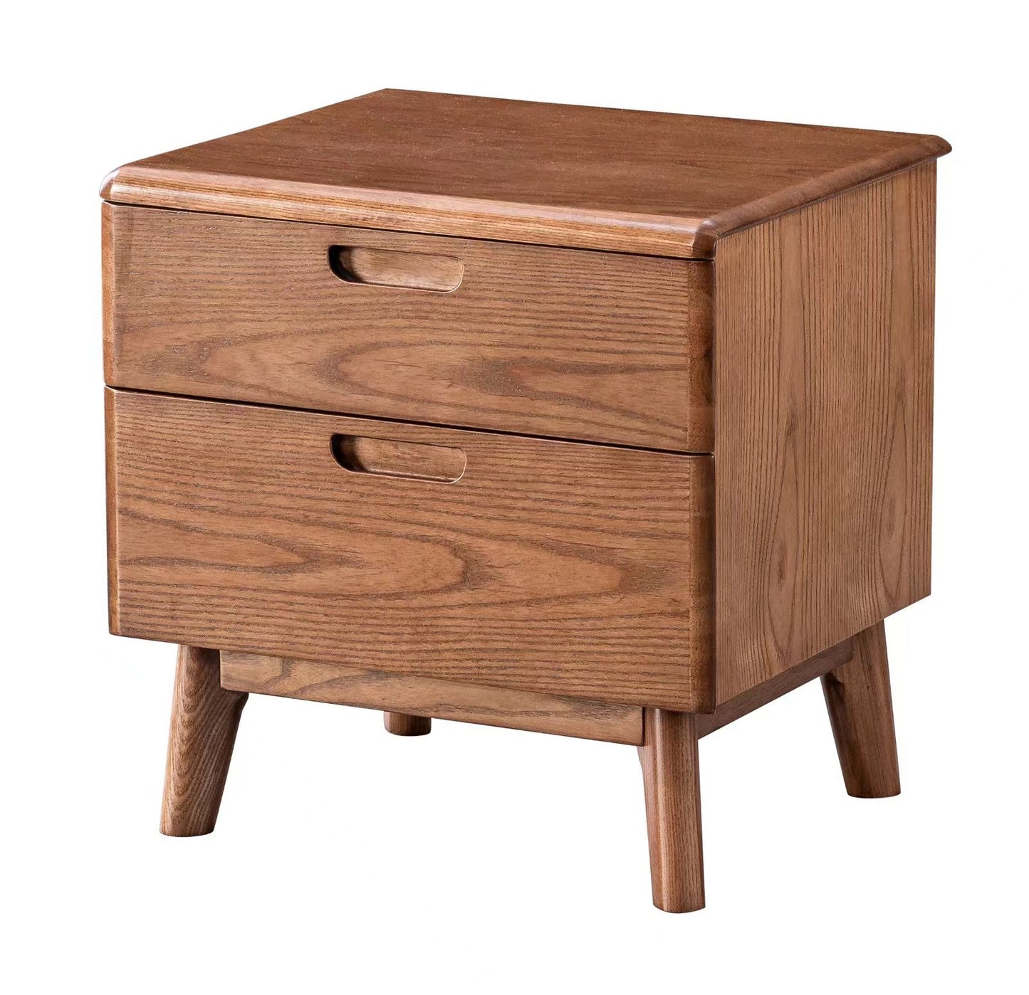 Solid ash wood bed side table #17115, 2 colors available now