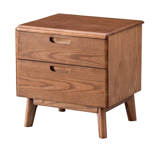 Solid ash wood bed side table #17115, 2 colors available now