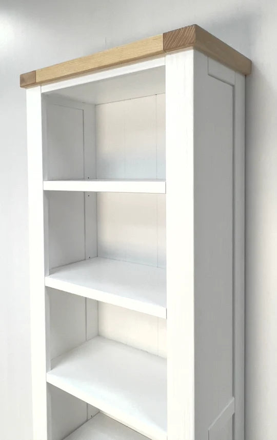 Sicily Narrow Bookcase, solid wood