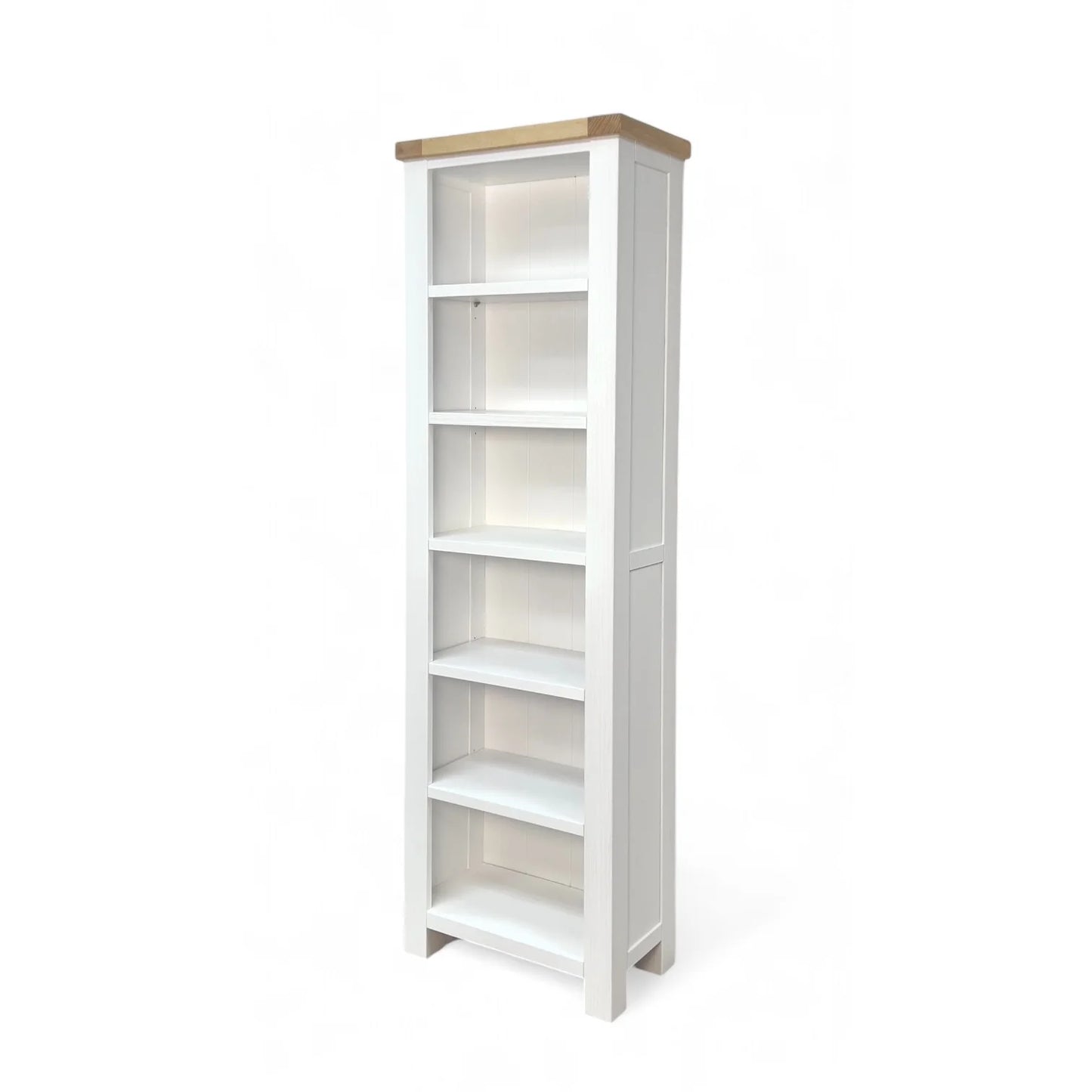 Paris Narrow Bookcase, solid wood