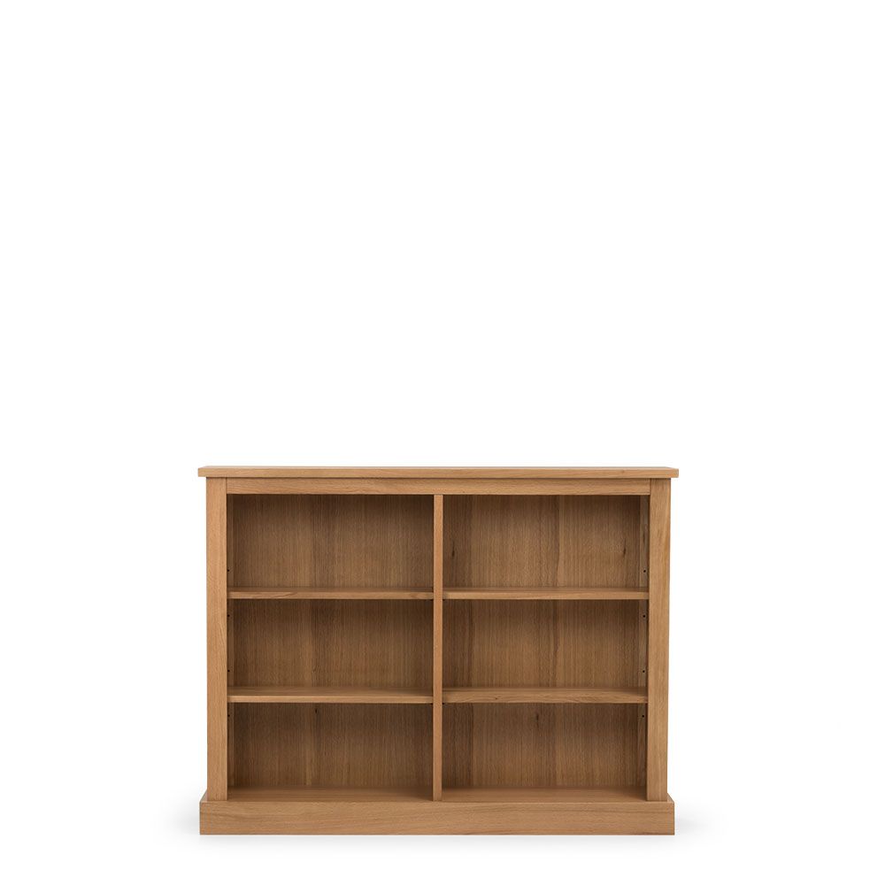 High Quality Solid Oak bookcase 1.3mx1mH, 2 colors