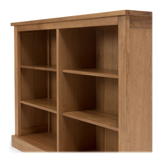 High Quality Solid Oak bookcase 1.3mx1mH, 2 colors