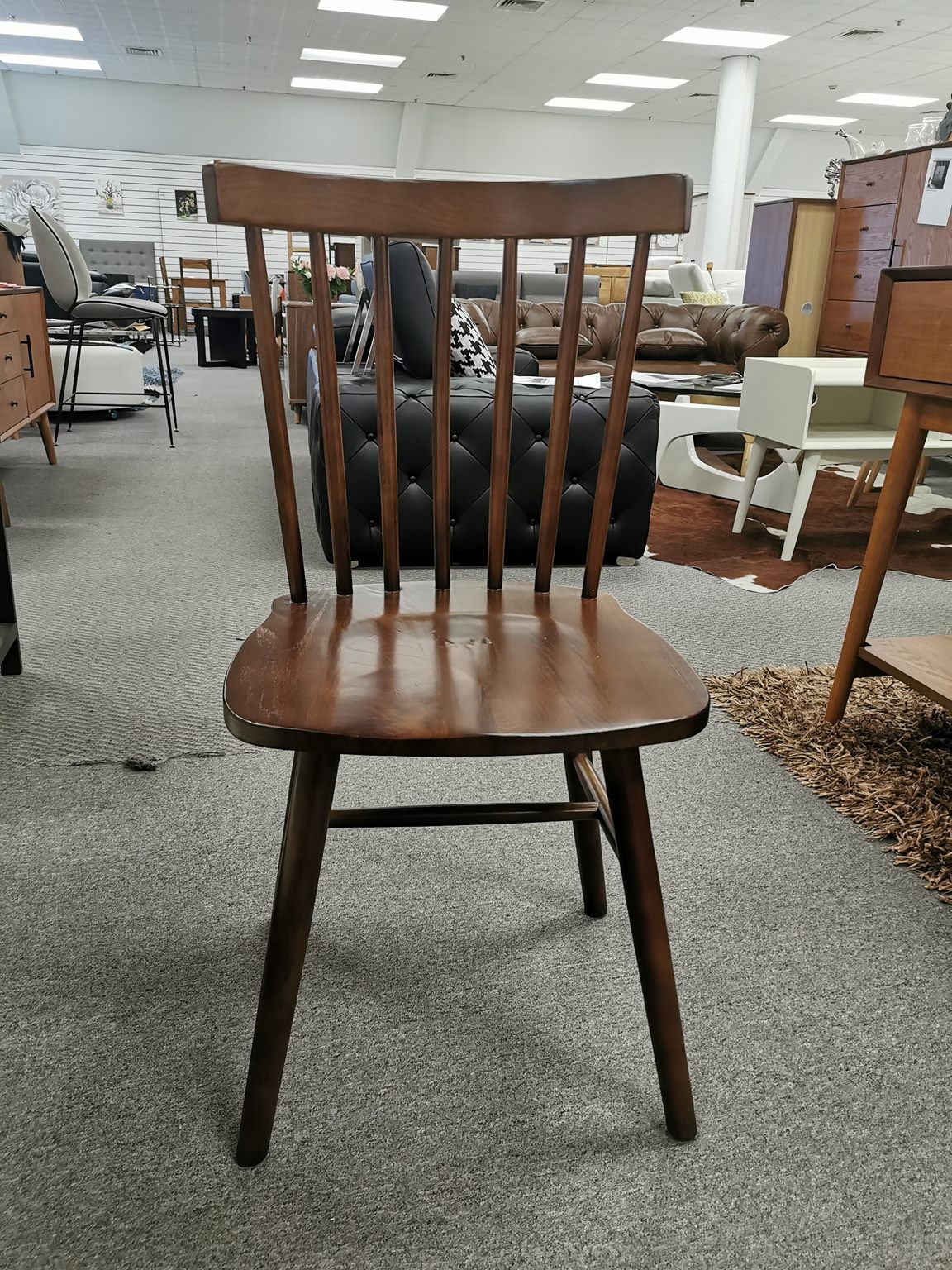 Solid ash Windsor Chair,  dark color available *Special*