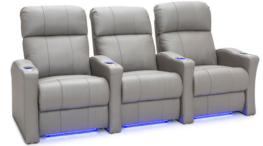 High Qulity Multifunctional electric Genuine Leather Home Theatre Seating #174, by order now