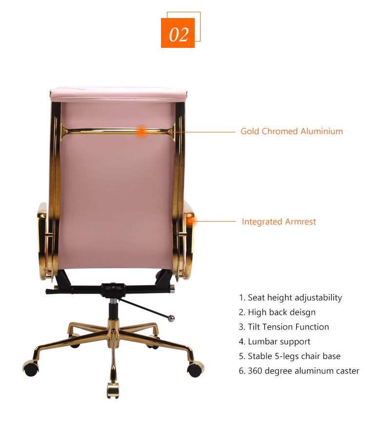 Office chair deals pink color