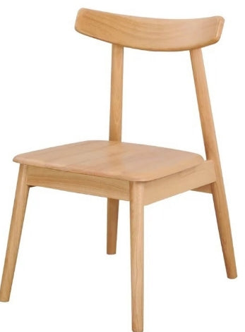 *MG* Korean style Solid oak wood chair