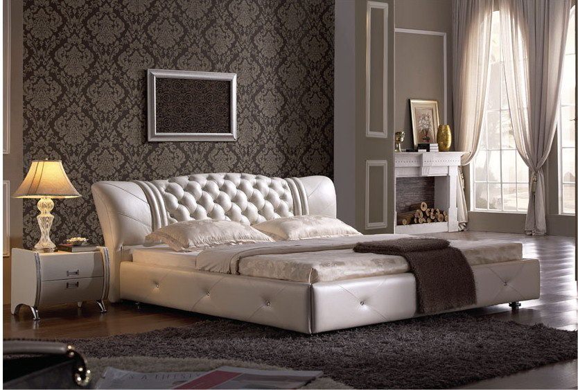 Prince Leather Bed Frame, 15% off special price now!